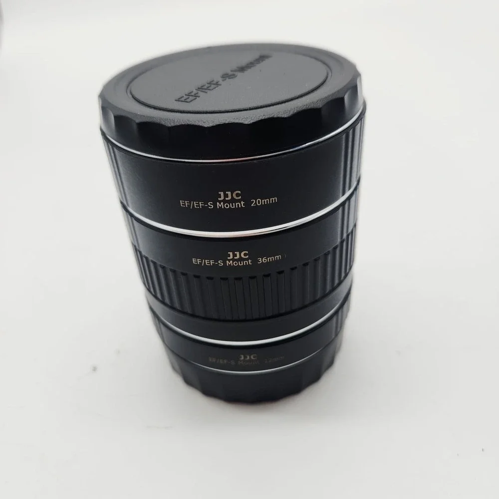 JJC Auto Focus Extension Tube Set 12mm 20mm 36mm for Canon EOS EF EF-S Mount